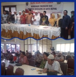 FKUB Gelar Diskusi, Membangun Toleransi dan Moderasi Beragama di Kota Depok