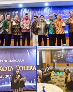10 Kota Paling Toleran Versi SETARA Terima Penghargaan, Kota Depok diurut 93 dari 94 Peserta, Parah !!!