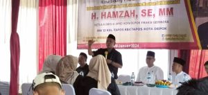 Camat Tapos Abdul Mutholib Hadir di Reses DPRD Depok H.Hamzah SE.MM