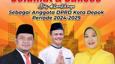 Ketua RW 01 Mekarjaya Depok Rohendi: Selamat Atas Dipilihnya Kembali Juwana Sarmili dan Henky Menjadi Anggota DPRD