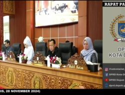 Rapat Paripurna DPRD Depok Sampaikan Laporan Hasil Reses Masa Sidang Pertama 2024