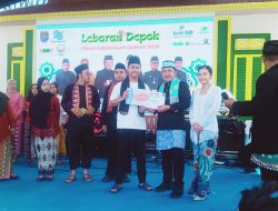 Pawai Ragam Budaya Indonesia di Lebaran Depok 2025
