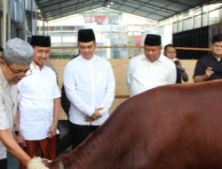 Indahnya Berbagi, Rutan Depok Sembelih 13 Hewan Kurban