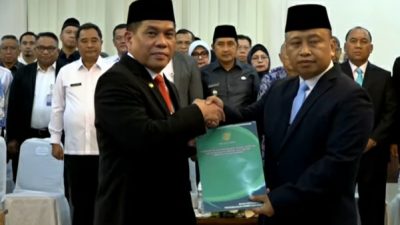 Mangnguluang Mansur Resmi Jadi Sekda Depok, Wali Kota Supian Suri Titip Pesan Teamwork untuk Sejahterakan Masyarakat