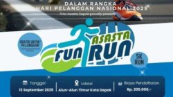 PT.Tirta Asasta Kota Depok Kembali Gelar Fun Run 2025