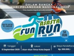 PT.Tirta Asasta Kota Depok Kembali Gelar Fun Run 2025