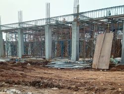 Pembangunan Sekolah Madrasah Pancoran Mas Depok di Kebut,Man Power di Lembur