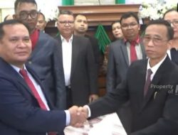Ketum Parkindo Jenri Sinaga Lantik DPD Parkindo Sumsel, Dorong Sinergi dan Konsolidasi