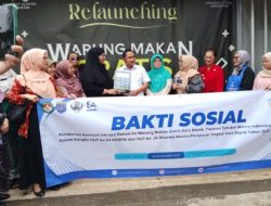 Rangkaian HUT KORPRI ke-54 dan DHARMA WANITA ke-26, Wakil Walikota Depok Beri Bantuan Ke Pengelola Warung Makan Gratis