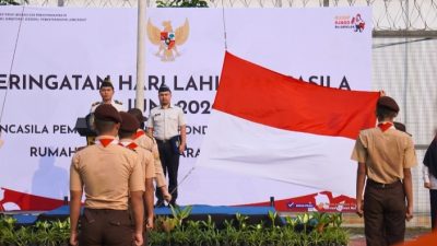 Teguhkan Nilai Kebangsaan, Rutan Depok Peringati Hari Lahir Pancasila 2026