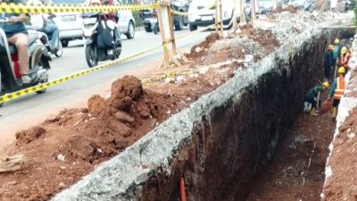 DPUPR Kota Depok Percepat Penataan Jalan Cinere Raya untuk Atasi Banjir dan Tingkatkan Mobilitas